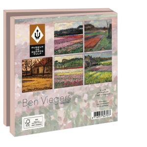 Card folder with env, Square: Ben Viegers, Museum De Zwarte Tulp