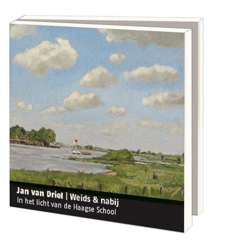 Card folder with env, Square: Weids & nabij, Jan van Driel, Stedelijk Museum Kampen
