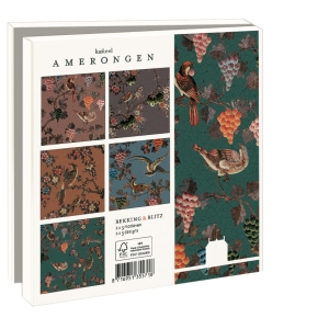 Card folder with env, Square: Nature, Kasteel Amerongen