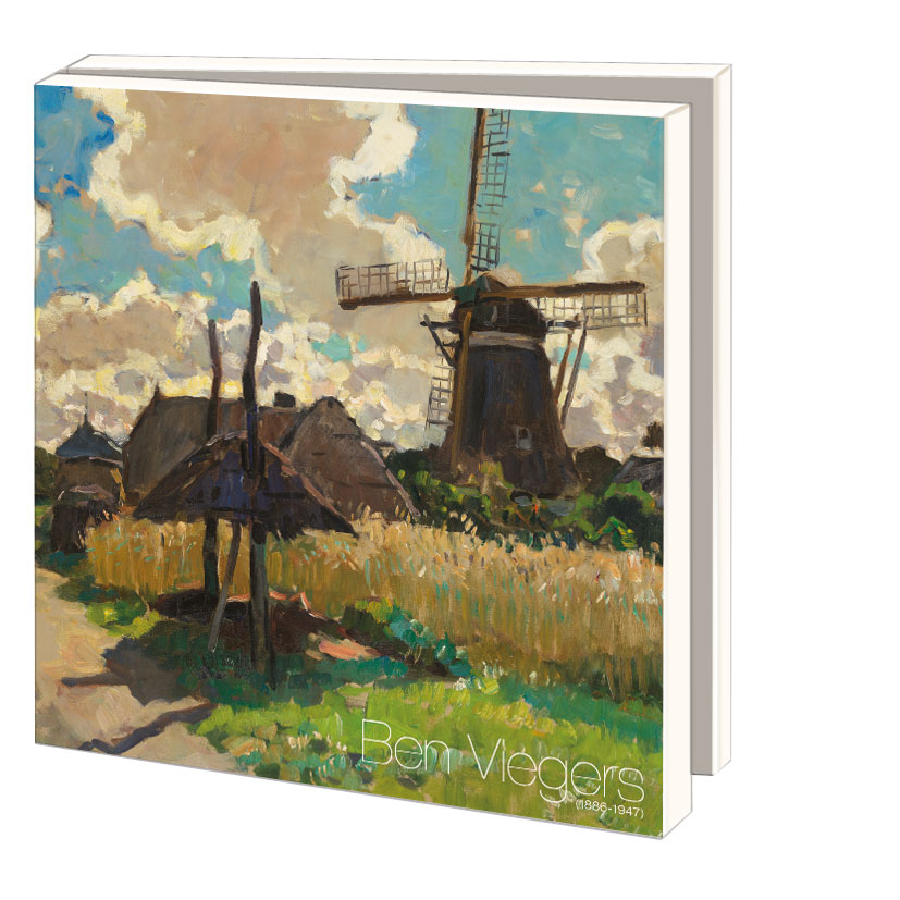 Card folder with env, Square: Ben Viegers, Noord-Veluws Museum
