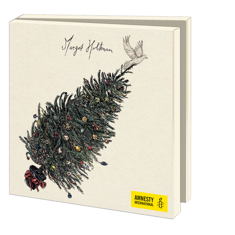 Card folder with env, Square: Margot Holtman, Amnesty International