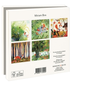 Card folder with env, Square: Help! Een verrassing, Miriam Bos