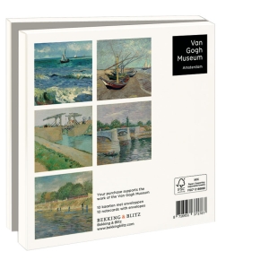 Card folder with env, Square: Water, Van Gogh Museum