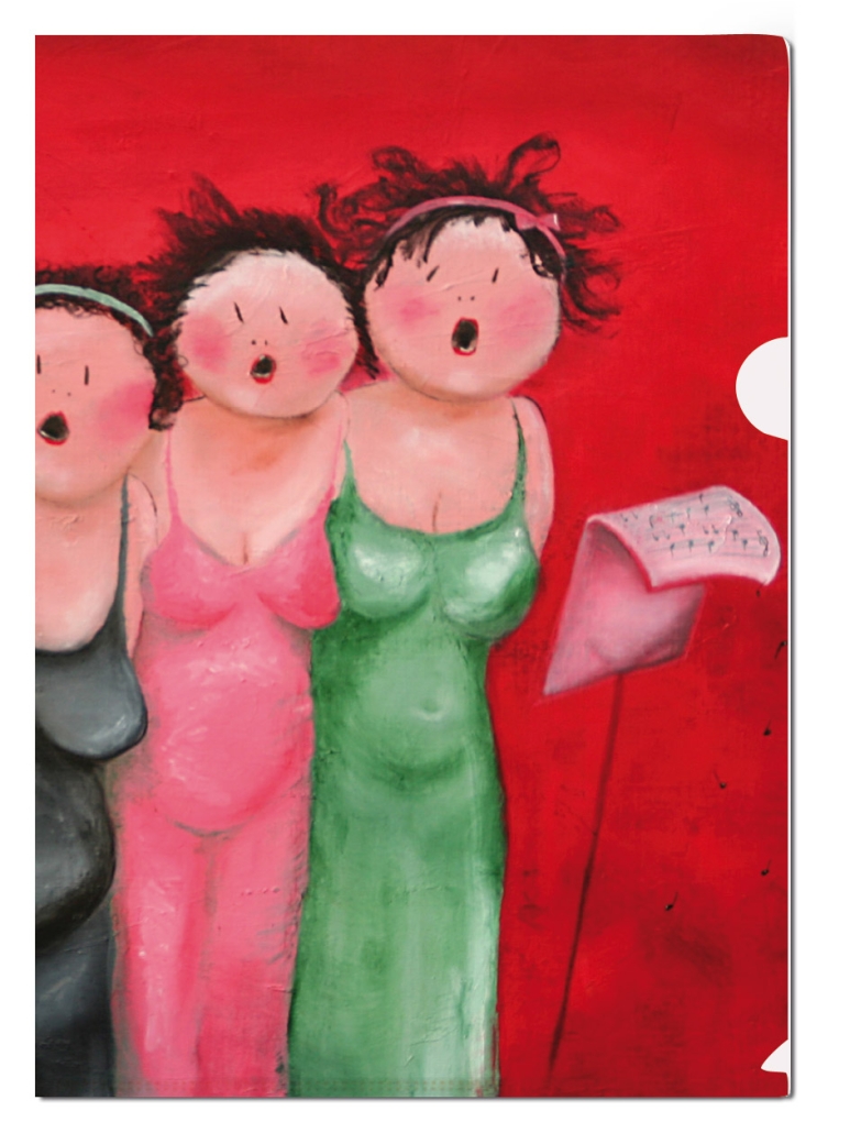 L-folder: Uit volle borst, Judith Stam