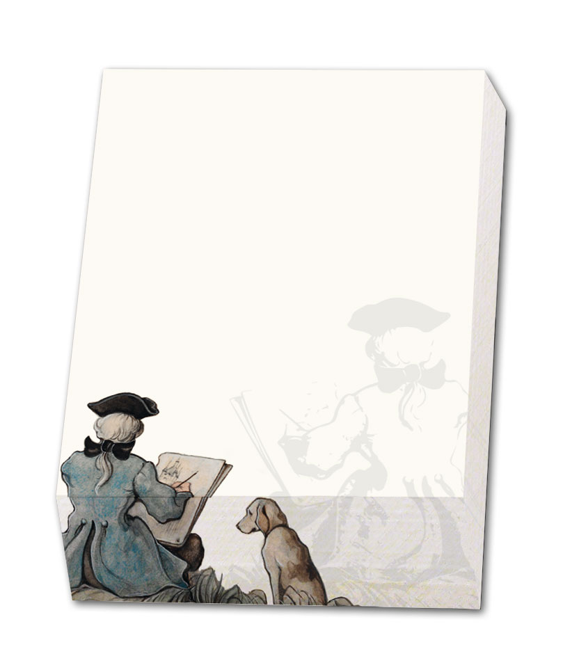 Memo pad: Zeilboot, Anton Pieck