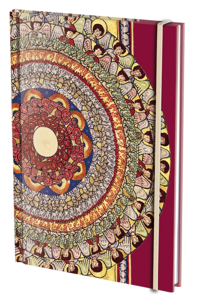 Notebook A5 hardcover: Die Chöre der Engel, St. Hildegard